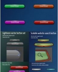 web download button color vector