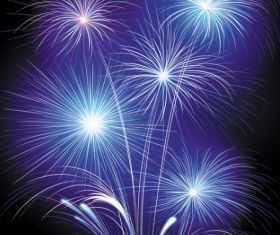 fireworks fireworks set vector