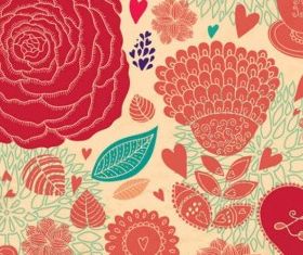 Flower Backgrounds graphic Illustration vector