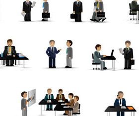 Office Workers Set vectors