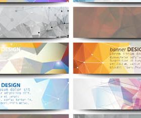 Abstract Banners graphic creative vectors