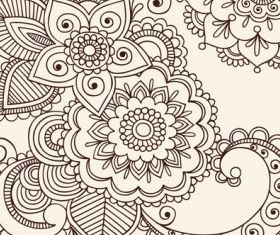 handpainted pattern 3 shiny vector