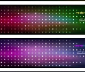 color banners 01 vector