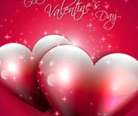 Valentines Backgrounds vector graphic
