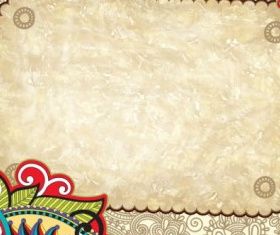 retro pattern border 04 vector