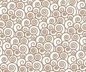 Swirl pattern background vector