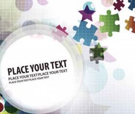 Fashionable background vector