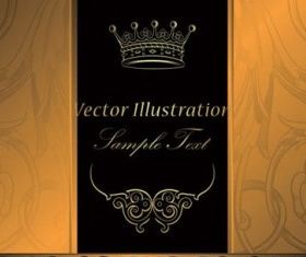 european pattern background vector graphics