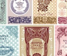 pattern border 02 creative vector