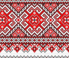 cross stitch patterns 09 vector