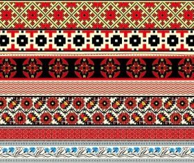 cross stitch patterns 06 vector