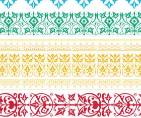 Floral Borders 2 vector material