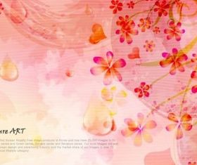 floral pattern background 5 vectors