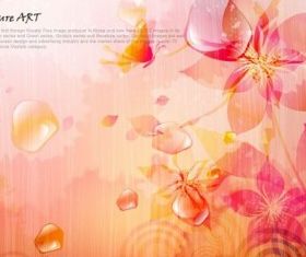 floral pattern background 4 vector
