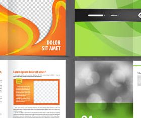 Business Brochures vectors graphic