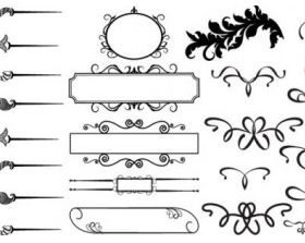 fine pattern border 05 vectors graphics