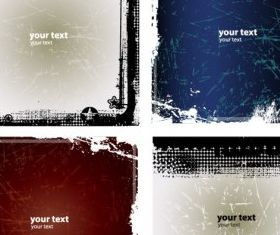 Grunge Backgrounds free vector