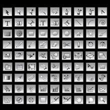 CS5 tool icon vector design
