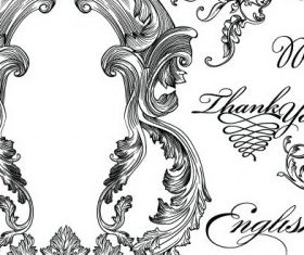 gorgeous color pattern 4 vector