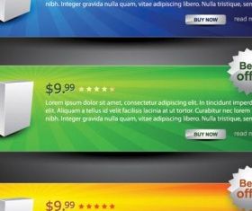 web design decorative elements 5 vector