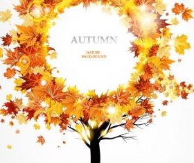 maple leaf background 03 vector graphics