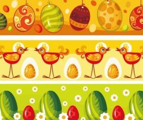 cartoon banner 01 vector