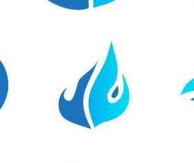 Abstract Blue Logo vector