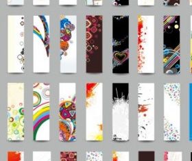 trend card design 02 vector