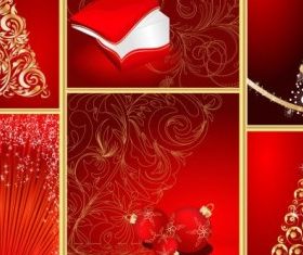 christmas graphic elements vector