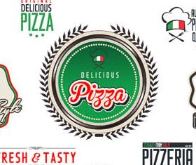 Pizz Labels free vectors material