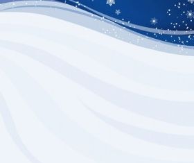 Blue Winter Background vector