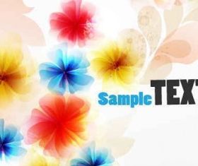 flower background vector