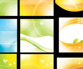 colorful background flow vector