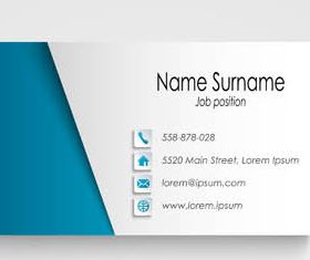 Business Cards Set 7 vectors graphics