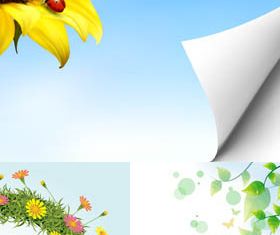 Spring Backgrounds free vector