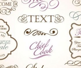 european pattern elements 03 vector