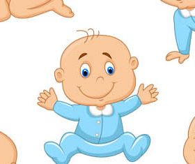 Babies graphic vector graphic