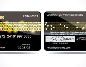 vip card background 3 vector design