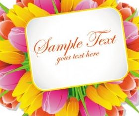 exquisite flowers 02 design vector