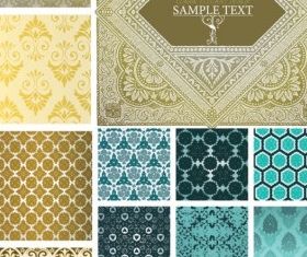cloth pattern background vector material