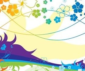 Free Colorful Flower vector