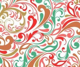 Floral Design Background shiny vector
