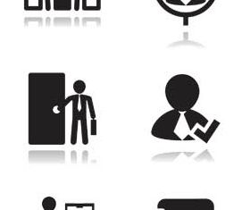 Human Resources Icons Mix 2 vector