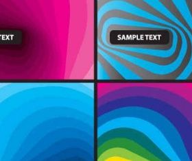 Colorful Wave background vectors graphic