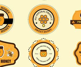 Labels graphic vectors