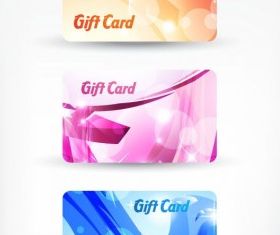 gift card template 01 vector