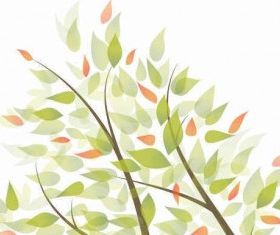 Green Leaves Graphic Background vectors
