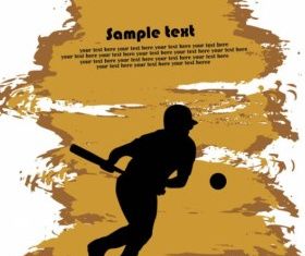 sports silhouette 04 vector