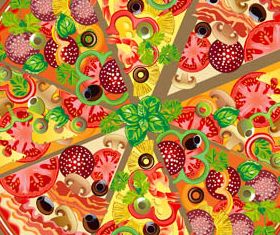 Pizz Backgrounds free design vectors