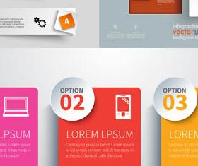 Step Backgrounds 8 vectors graphics